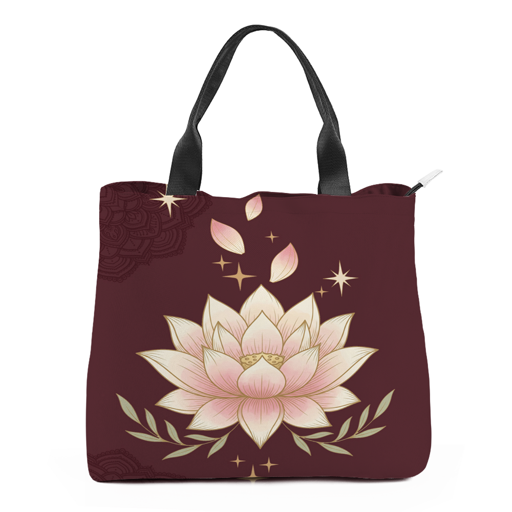 Lotus Tote Bag - 1