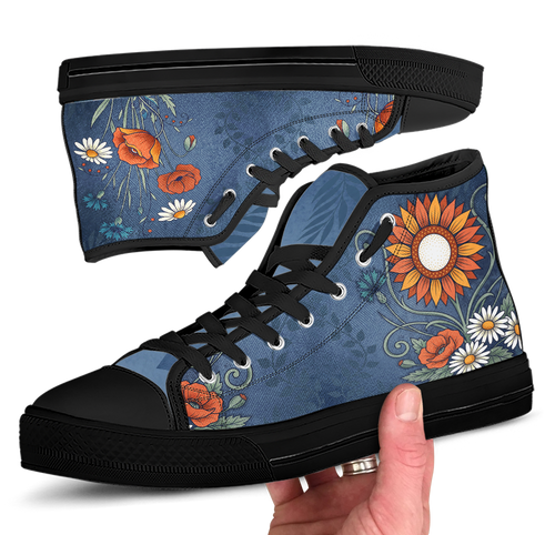 Daisy High Top Sneakers - 1