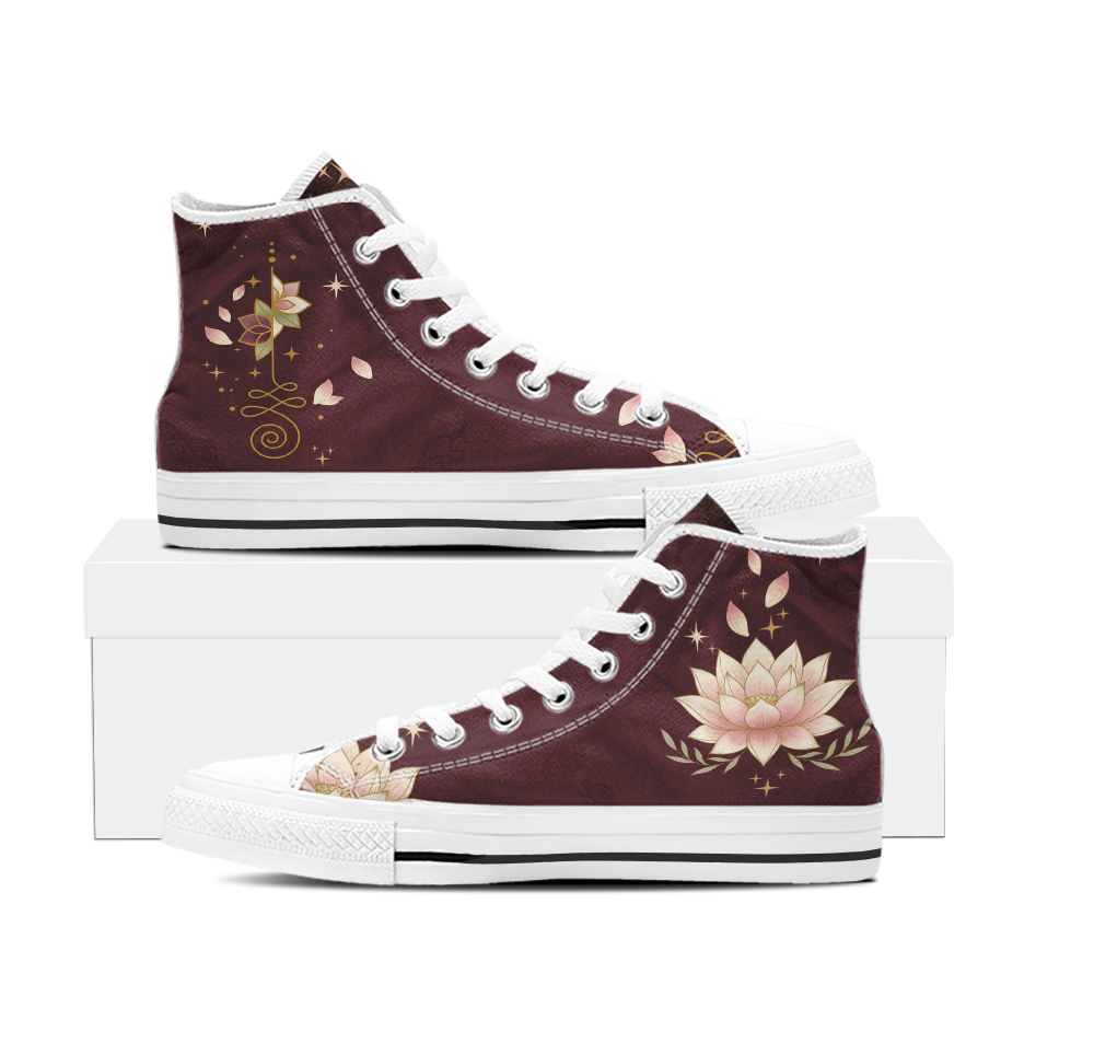 Lotus High Top Sneakers - 1