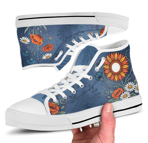 Daisy High Top Sneakers - 2