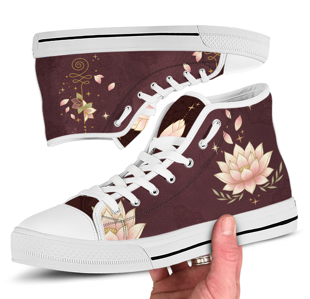 Lotus High Top Sneakers - 3