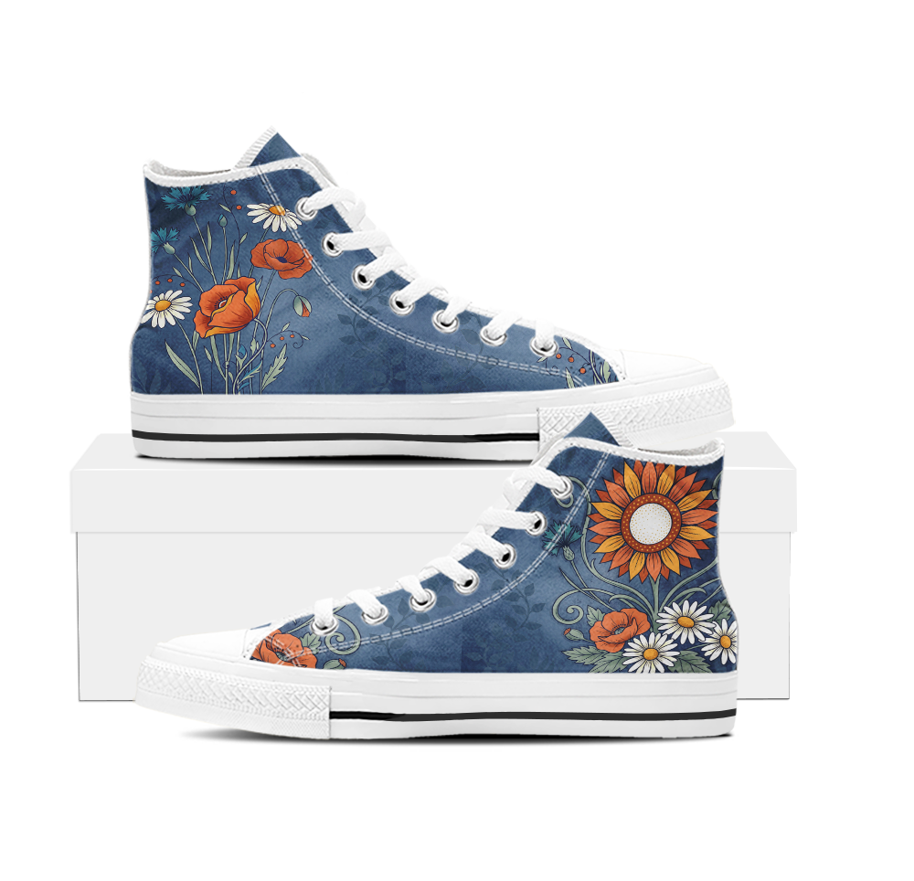 Daisy High Top Sneakers - 4