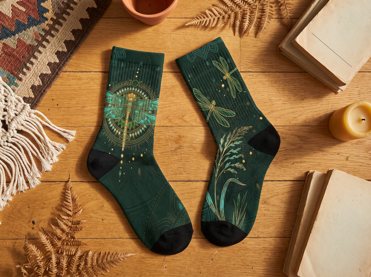 Esme Socks - esme-socks-indoor-wood-floor