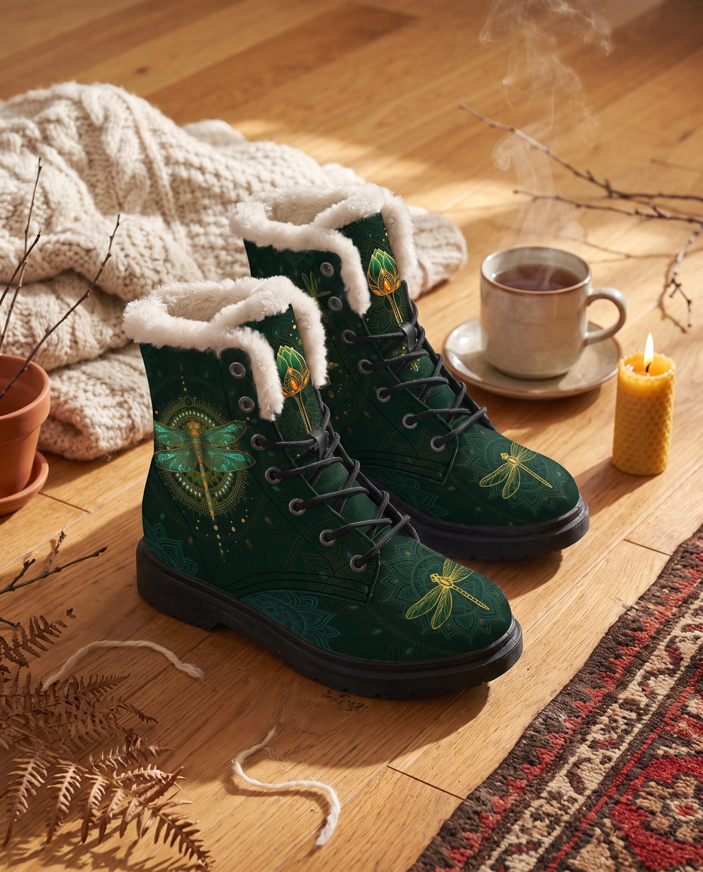 Esme Winter Boots - esme-winter-boots-indoor-wood-floor