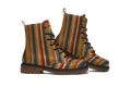Sedona Leather Boots pair, front three-quarter view, white background