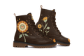 Sunny Leather Boots pair, front three-quarter view, white background